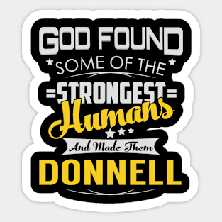 DONNELL Sticker